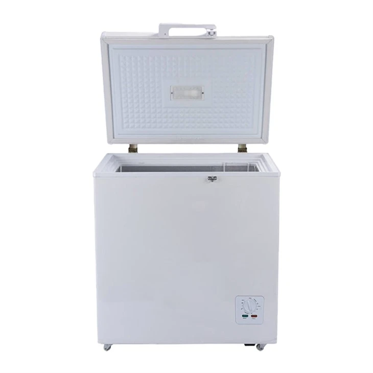 65mm Foaming Thickness Normal 12v/24v Solar Chest Freezer Single Door BD/BC-158 suppliers